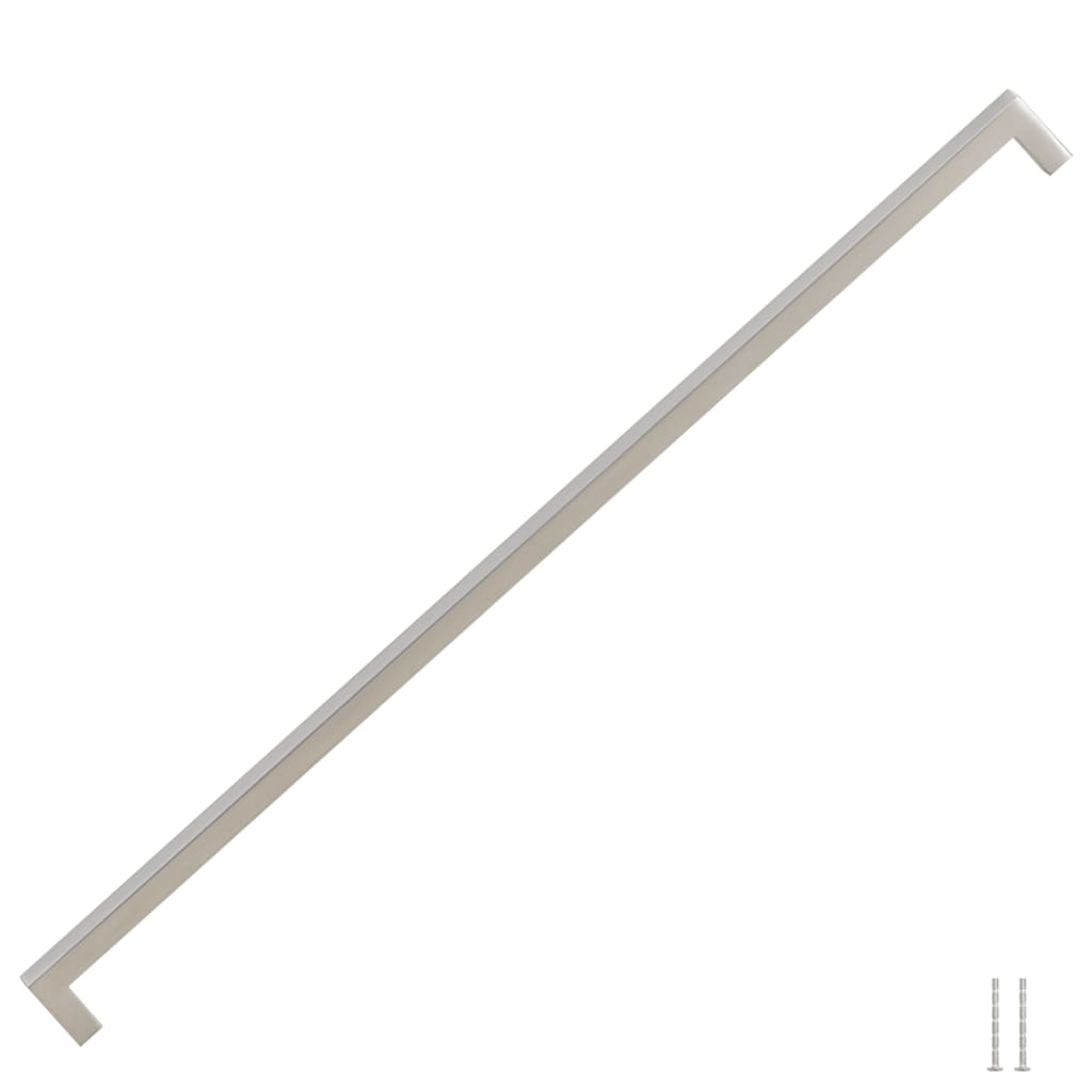 Furniture Handles 5 Pcs Silver 480 Mm Stainless Steel