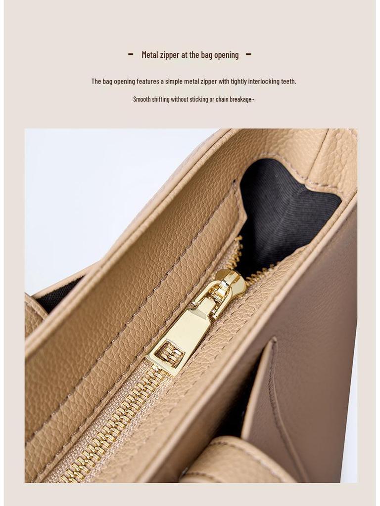 Premium Rindsleder Tragetasche: Schicke Damentasche aus echtem Leder – Geräumig, modisch und ideal für den täglichen Gebrauch