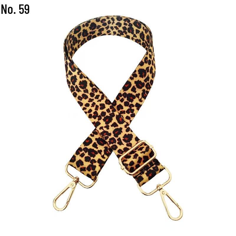 Colorful Ethnic Leopard Print Crossbody Bag Strap - Extended & Widened Replacement for Women's Shoulder Bags
