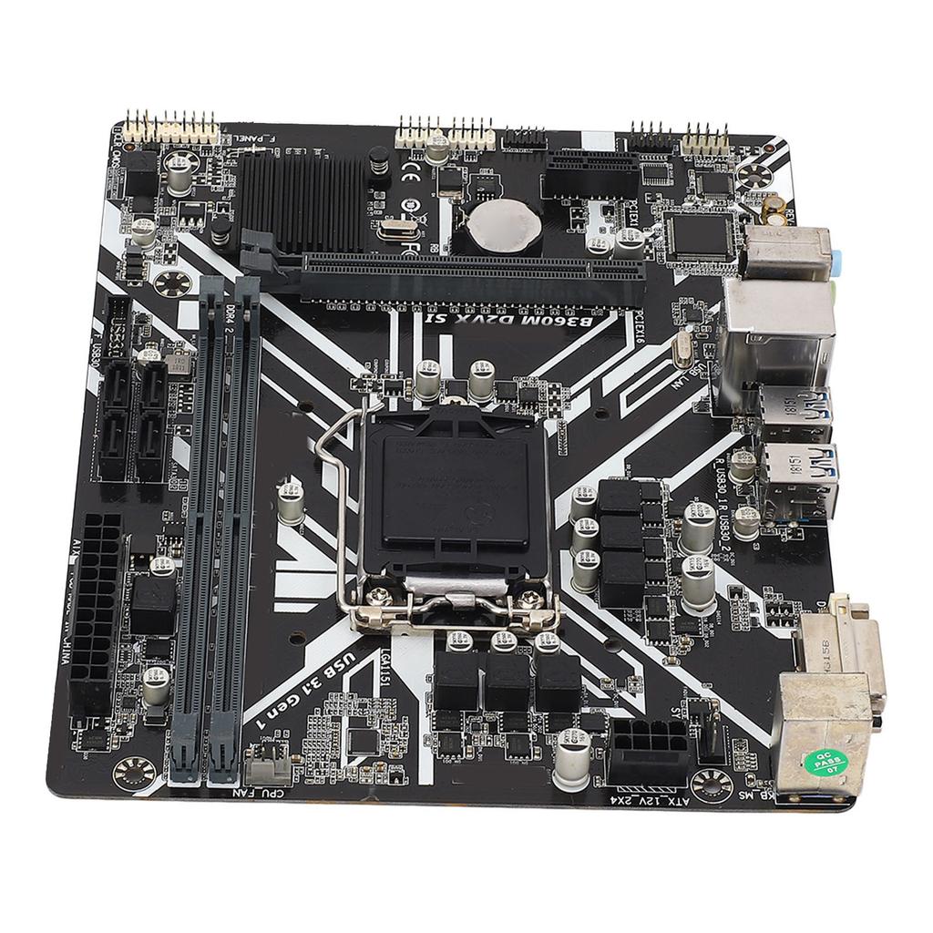 B360M D2VX SI Motherboard M ATX DDR4x2 DIMM PCI E 3.0 Desktop Computer Motherboard Supports for LGA 1151 for Core for