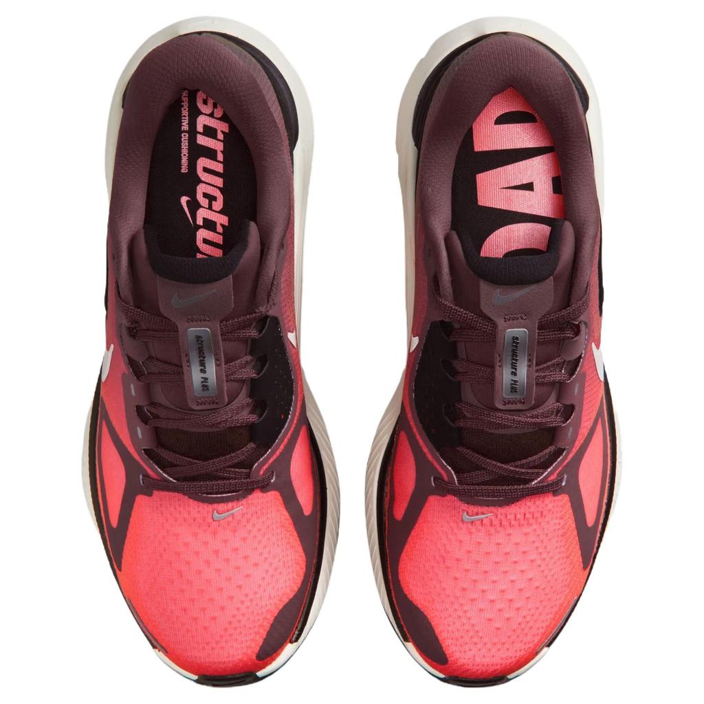 Nike Sneakers da Donna Air Zoom Structure Plus Tattoo Hot Lava Rosse Nere Argento HQ3049-500