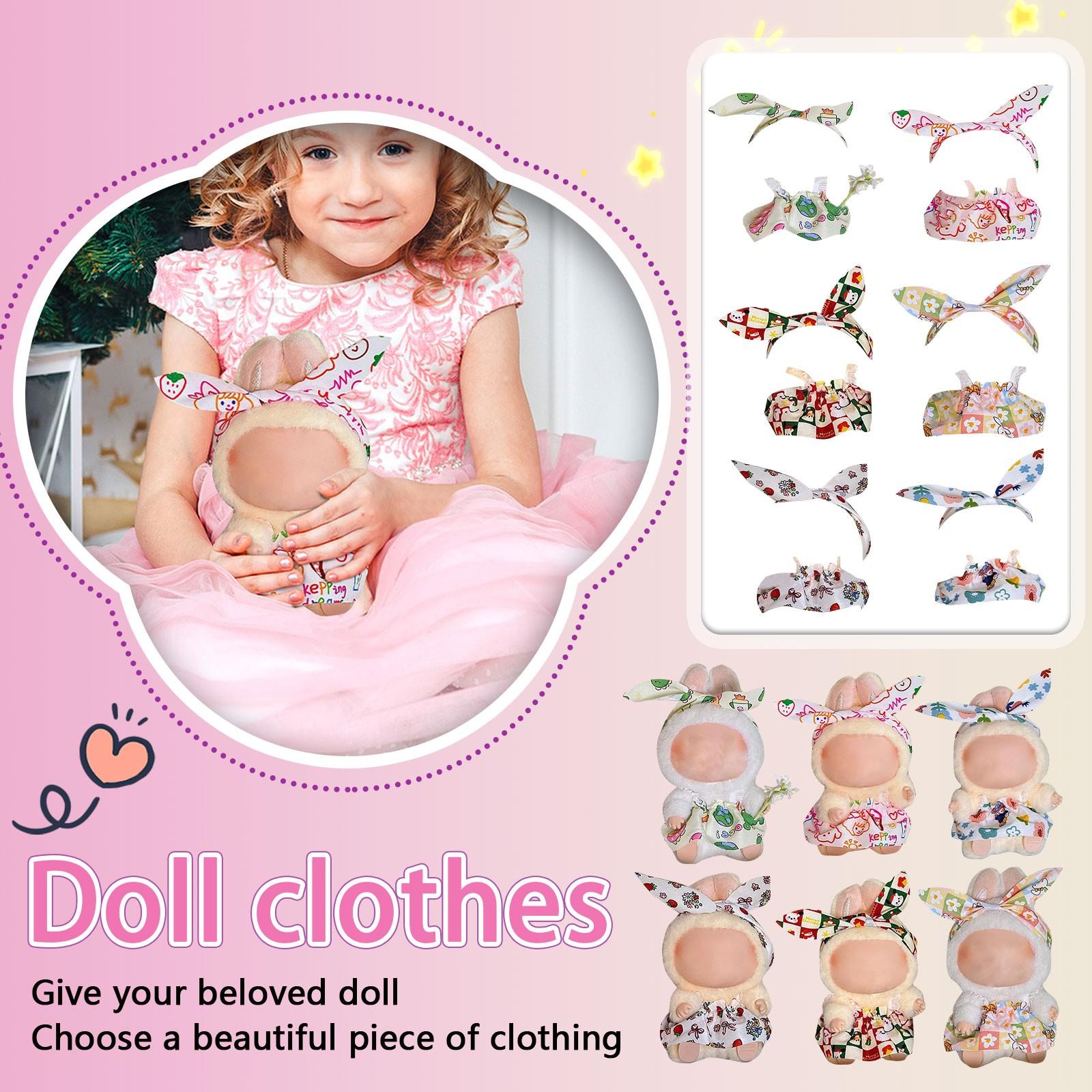 

Baby Clothes With 17cm Vinyl Coating, Doll Clothes, Skirt One Size