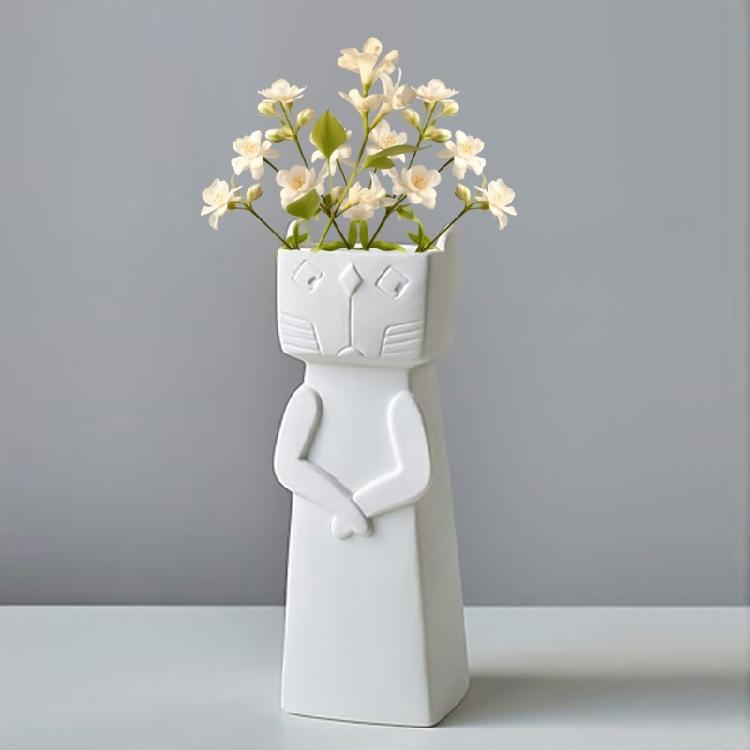 Flower Container Moulds Unique Jewelry Jars Molds Silicone Texture for Crafts