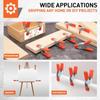 Non Slip Metal Clip Heavy Duty Spring Clip Portable Spring Clamps