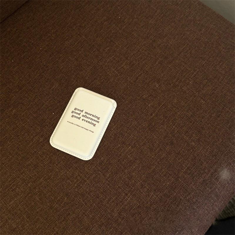 Ins Cute Magsafe Magnetic Card Clip Phone Case For Iphone 15 Pro Max Magnetic Wallet Card Holder Phone Accessorie