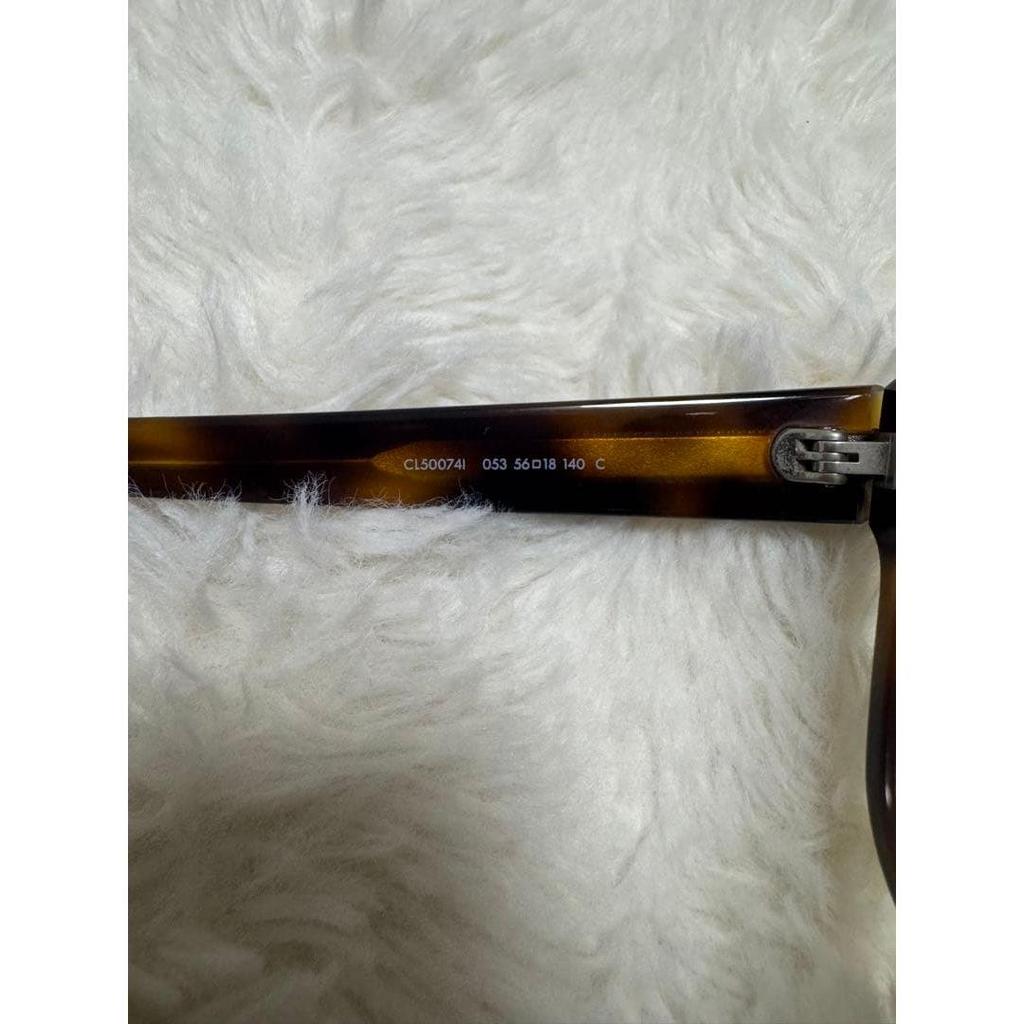 Used CELINE Date glasses 5618-140 Tortoiseshell pattern Triomphe