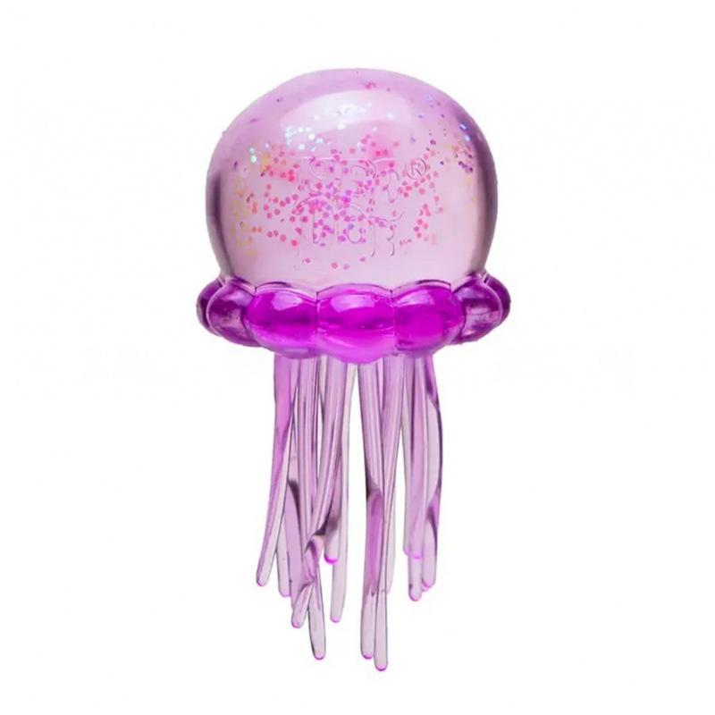 Portable Sensory Squeeze Jellyfish Toy Squishy Stress Relief For Kids Teens Party Table Decor Home Desk Cute Birthday Gift