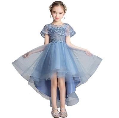 Junior Piano Formal Kids Formal [VIISEN] Children's Dress, Recital, Dress, Children's Dress, Recital, Wedding, Embroidery, Elegant, Girls, Dress,