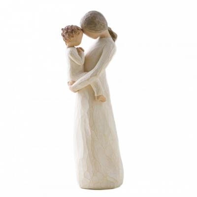 Willow Tree [R2989] - Resin Figurine 'Willow Tree' (Tenderness - Mother and Child) - 21x7. 5x6. 5 Cm