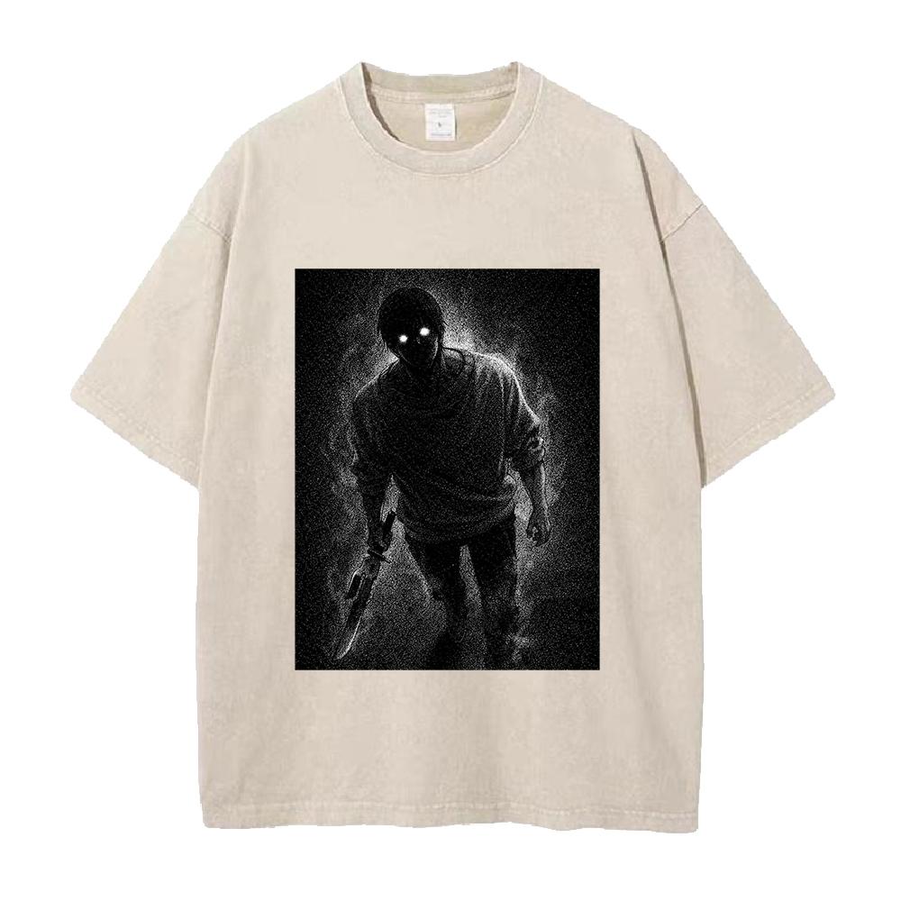 

Fushiguro Toji Jujutsu Kaisen T Shirt Harajuku Washed Oversized Tshirt Summer Short Sleeve Cotton Tees Tops Men Clothing S