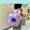 Trendy Cute Kindergarten Backpack For Boys And Girls In Blue Brown Pink And Purple