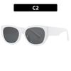 New Vintage Cat Eye Frame sunglasses woman Trend  Design Sun Glasses Outdoor gentlemen Sunglasses Uv400 gafas de sol mujer