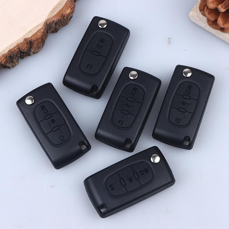 Car Key Shell Replacement Shell For CitroëN Folding Remote Control Car Key Shell Hu83 Va2 Ce0523 Ce0536