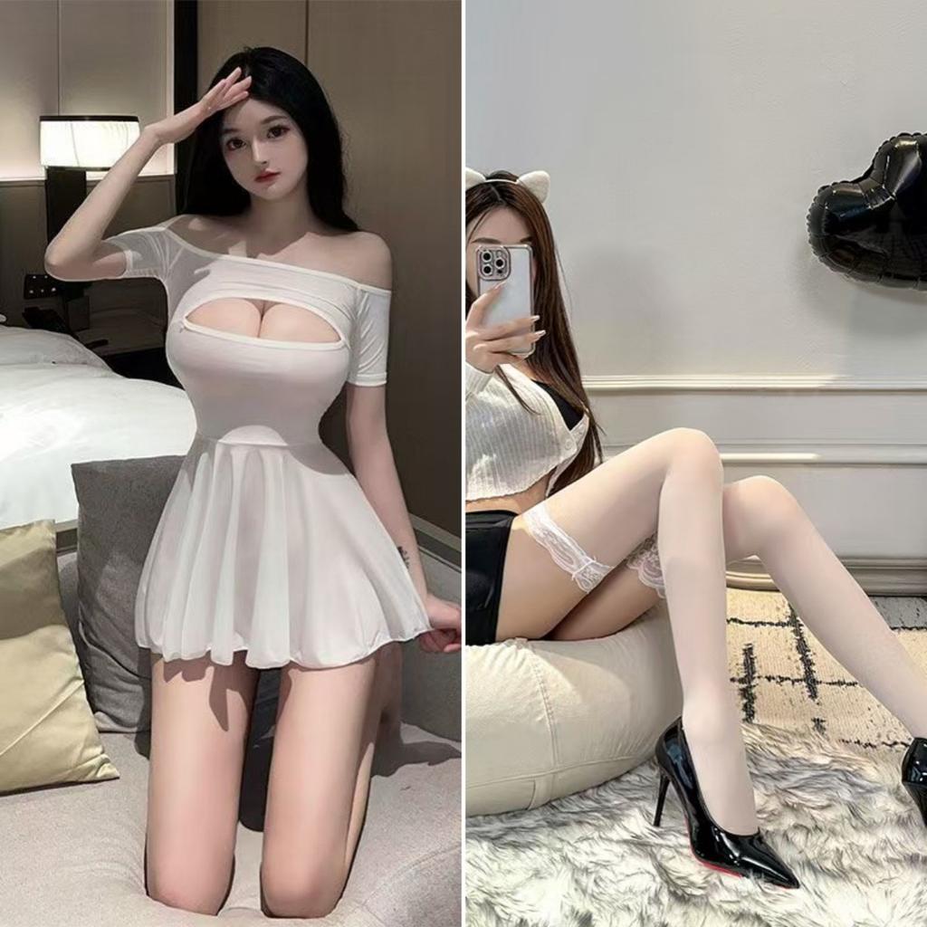 Clothing Ice Silk Sexy Sexy Bed Free Uniform Sexy Passion Seduction A48