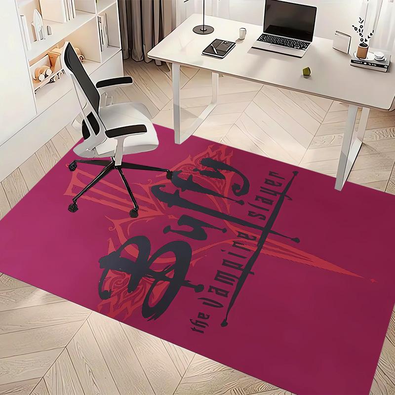 Buffy the Vampire Slayer1 Printed Absorbent Washable Carpet, Non-Slip Bathroom Mats, Kitchen Rugs, Yoga Mat,Living Room Entrance, Camping Picnic Rugs