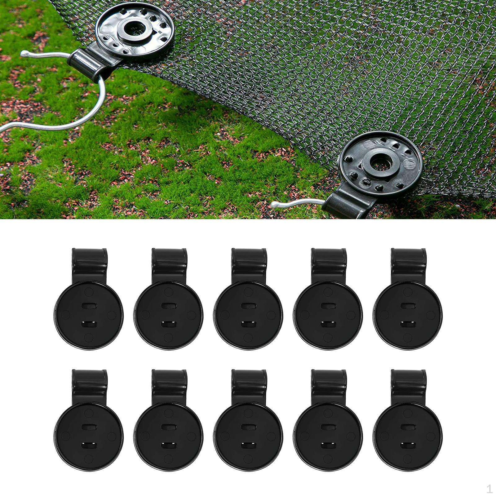 

Зажимы, садовые инструменты, теплица, многоразовая ткань для тента, фиксатор, зажим, втулка, сетка для забора, монтажный крючок