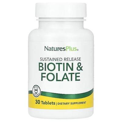Biotin & Folic Acid, 30 Tablets