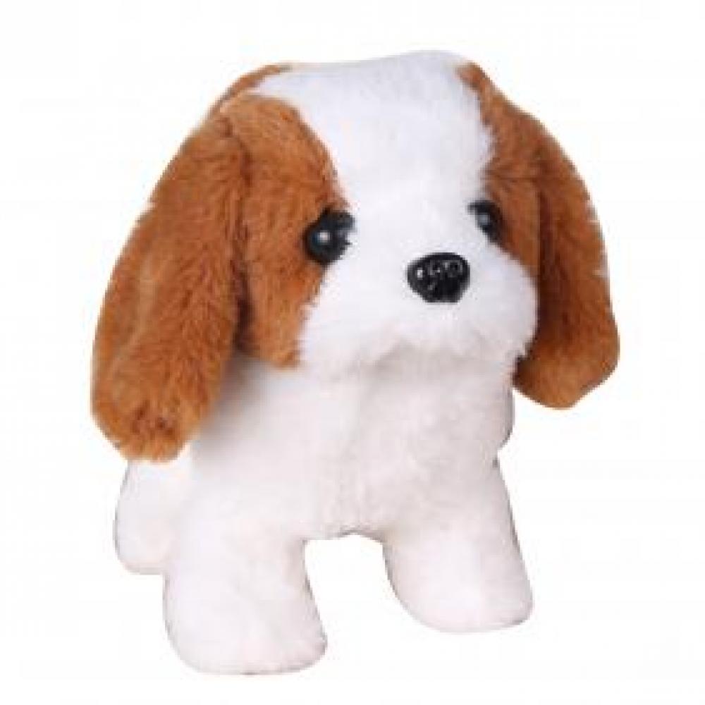 Electric Plush Simulation Teddy Corgi Dog Rabbit Tail Wagging Ass Shaking Toy Robot Dog Toy Interactive Electronic Pets