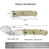 New Folding Knife BM 535 Stainless Steel S30V Blade Nylon Fiberglass Handle Sharp Household Cutting Chopper Chef's Kitchenware