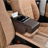 Car Armrest Box Universal Storage Bag Car Center Console Cushion Elbow Cushion Armrest Pad Multi Function Car Accessories