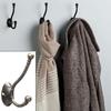 Bronze Metal Door Hangers Hardware Bathroom Wall Mount Key Holder Coat Rack Cloth Hook Wall Hook