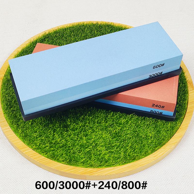 Schleifstein Messerschärfer Professioneller Schleifstein Dual Side Set Schleifen Shapner Wasser Wetstone Küchenzubehör Werkzeuge