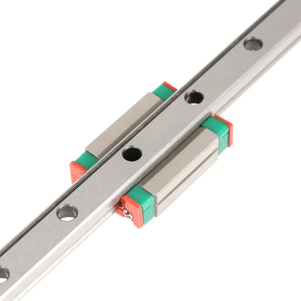 1pc Steel High Precision Miniature Linear Sliding Rail Guide Block 300mm   11.8inch