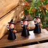 3Pcs Creative Halloween Witch Ornament Cartoon Halloween Party Decoration  Home Decor