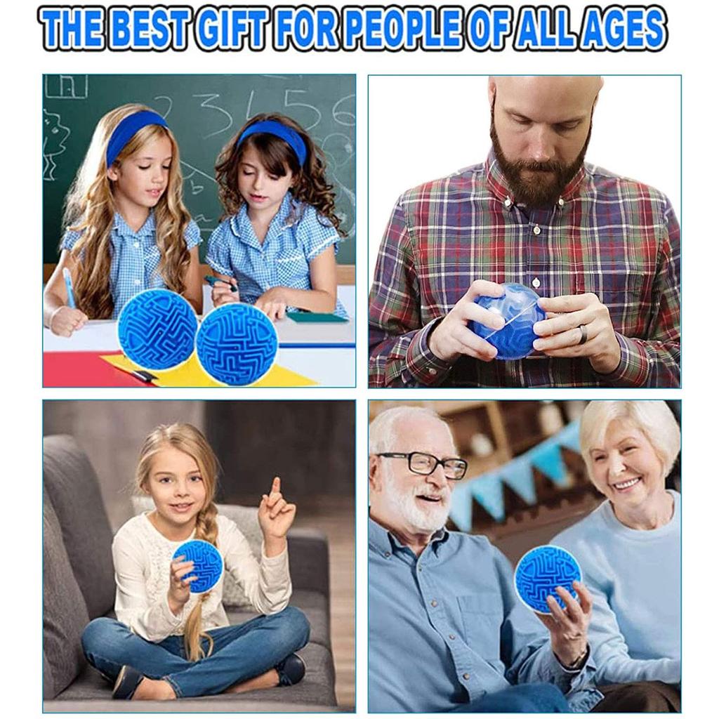 3D  Memory Sequential Maze Ball Puzzle Toy Gifts For Kids Adults