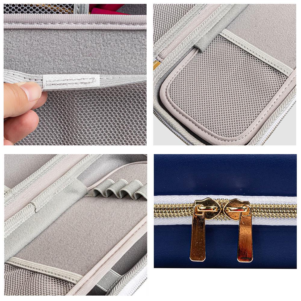 Sac de Rangement pour Stéthoscope Portable Multifonctionnel Imperméable en EVA pour Infirmiers