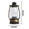 Christmas Electronic Candles Lantern Battery Lanterns Decorative Retro LED Small Horse Lights Flame Flickering Lights