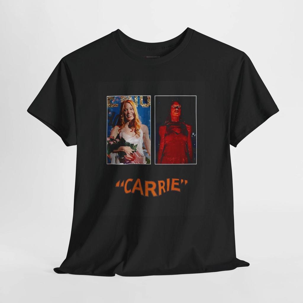 Carrie 1976 Retro Movie Poster Horror Unisex Graphic T-Shirt