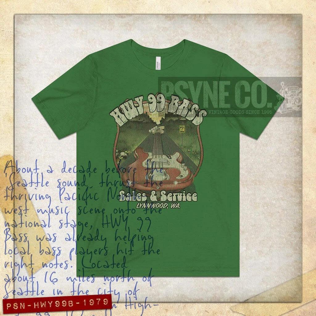 

HWY 99 Bass 1979 Vintage Men s T shirt XL