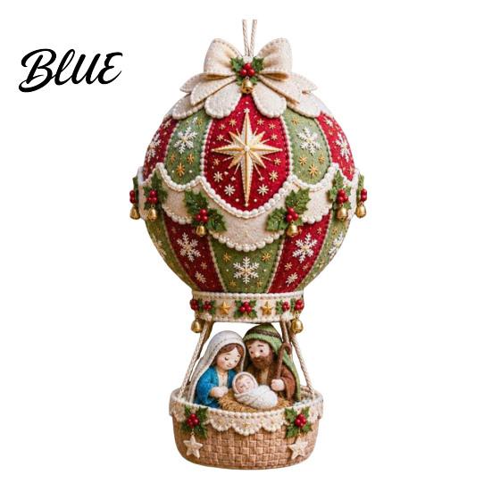 Progetti di Cucito in Tessuto Palloncino ad Aria in Feltro 3D Natale Caldo per Adulti Kit Fai da Te Ornamento da Appendere