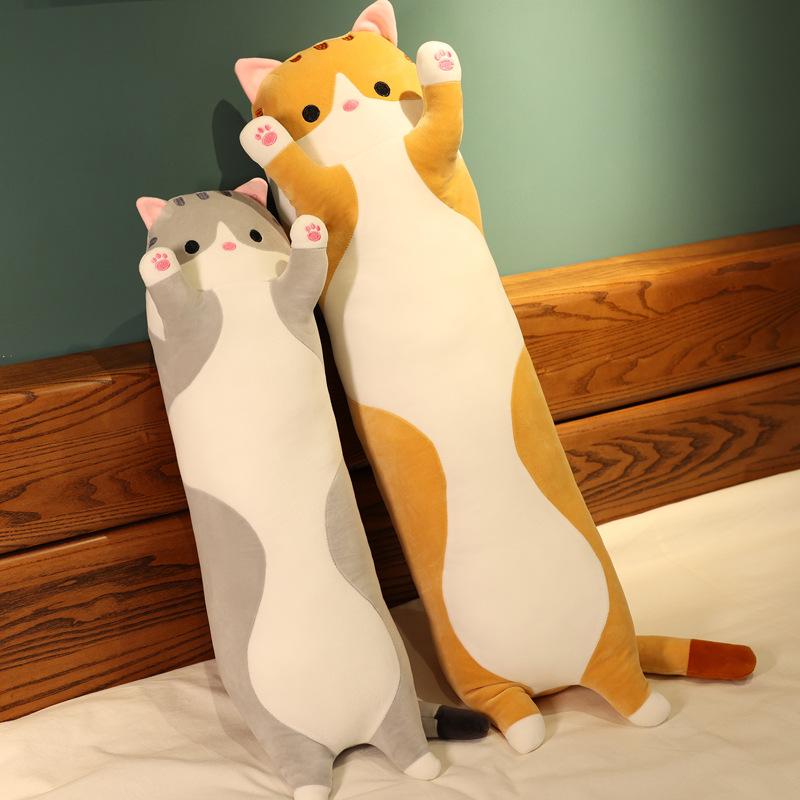 Creative Long Animal Plush Toy Cat Cute Cat Doll Birthday Gift