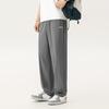 Men's Ice Silk Cool-Touch Quick-Dry Straight-Leg Cropped Pants