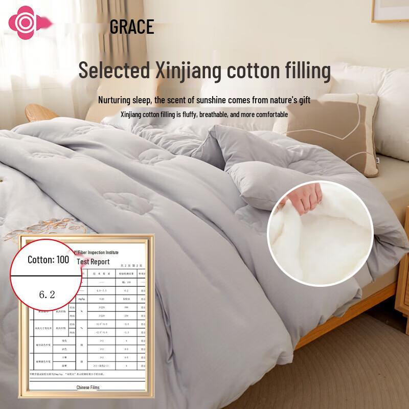 Grace Xinjiang Cotton Blend Quilt