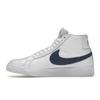 Nike Zoom Blazer Mid ISO SB Orange Label - White Navy Men Sneakers Safety-Orange DC4472-100
