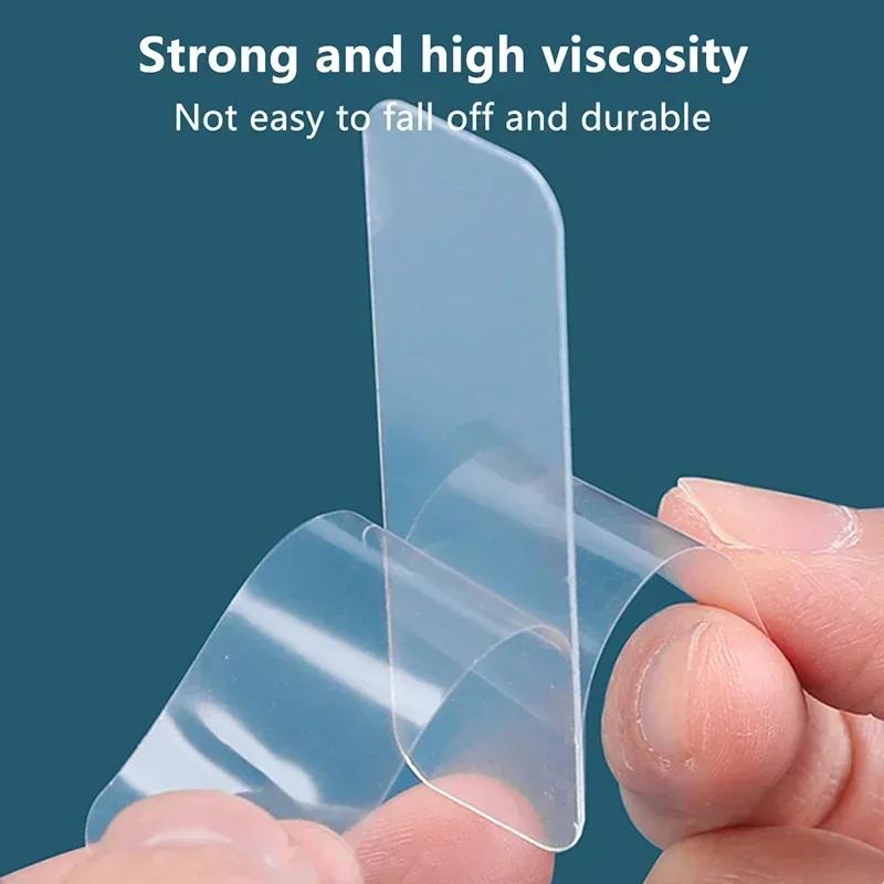 Double Sided Adhesive Tape Nano Reusable Super Strong Transparent Wall Stickers WaterProof Widely Used Wall Mount Sticker