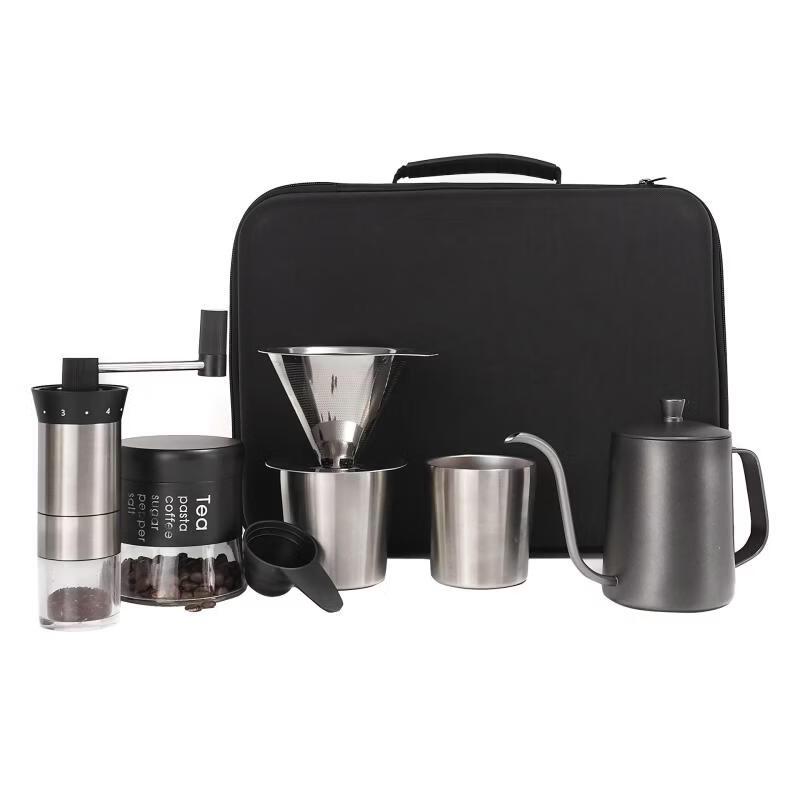 TLXT Stainless Steel Pour-Over Coffee Set