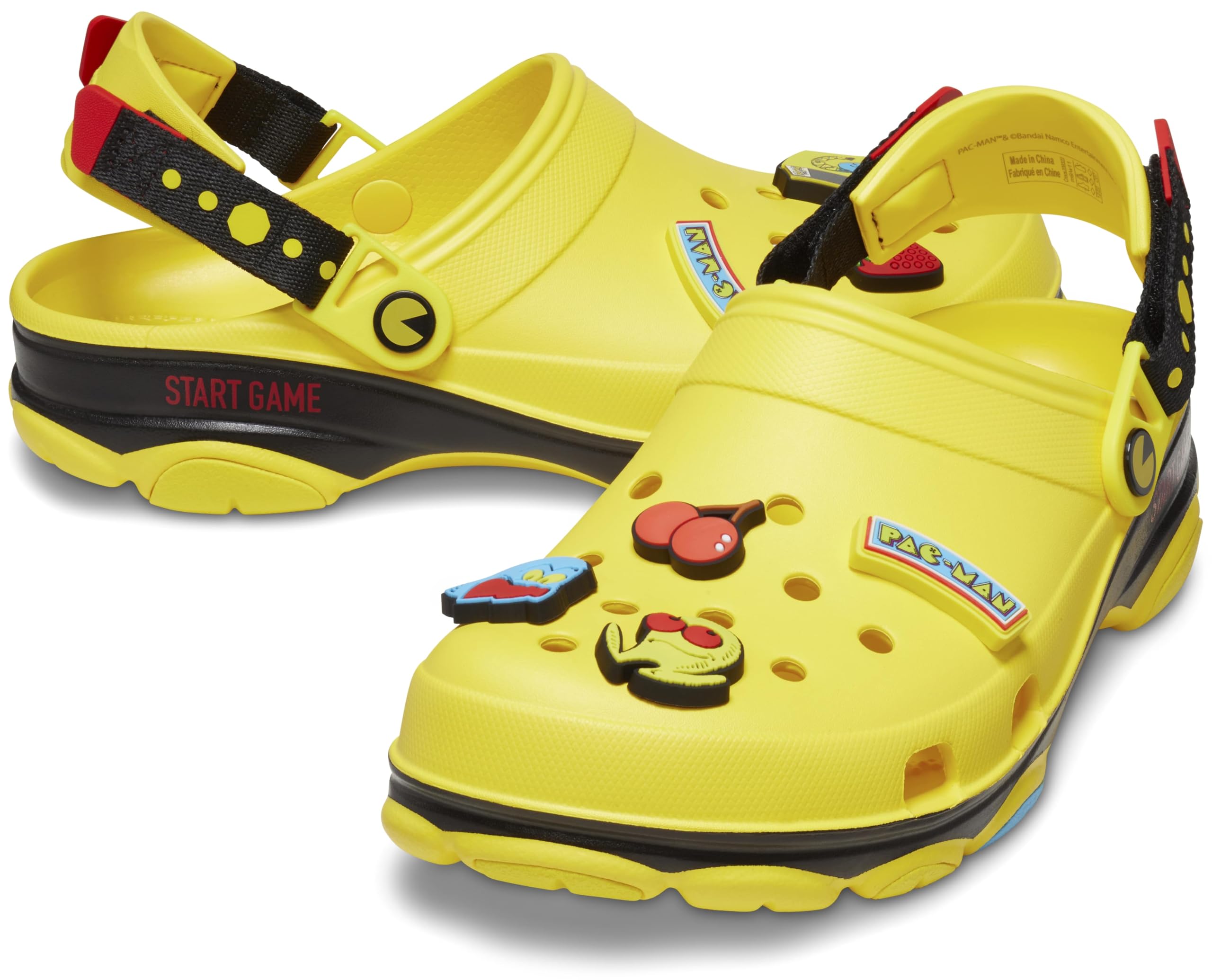 

Crocs Uni - Adult Classic All-Terrain Clog, Lemon, 7 Women/5 Men