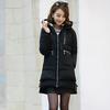 Fattened and enlarged down cotton clothes, fat MM student maternity clothes, medium and long catties cotton clothes, women's army cotton clothes.