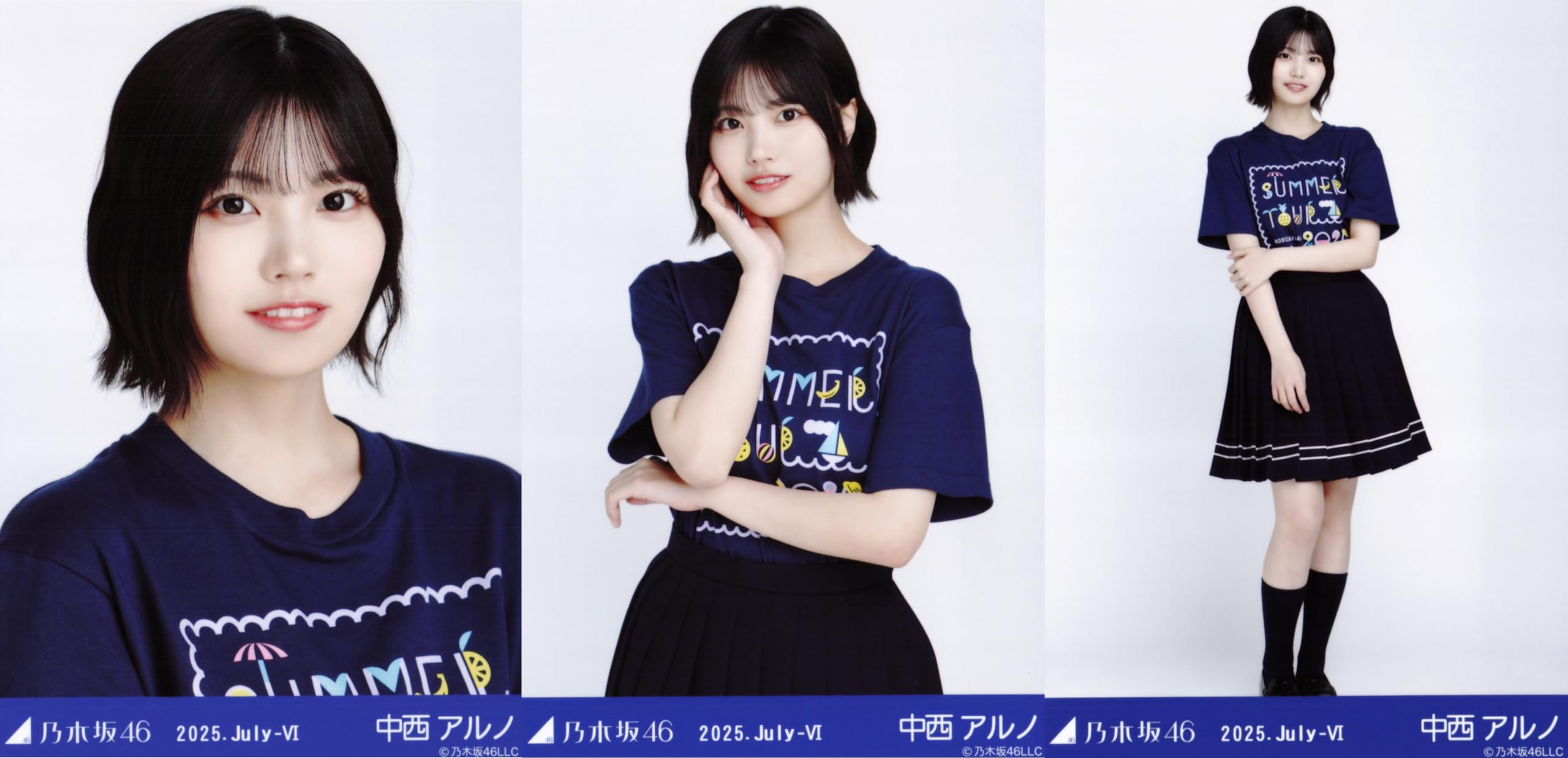 

Nogizaka46 Photo July 2025 Midsummer National Tour 2025 T-shirt B ver. Arno Nakanishi