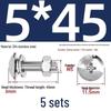 304 Stainless Steel Cross Flat Head Screw & Nut Set