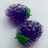 Grape Strawberry Fruit Squeeze Toy Colorful TPR Stress Relief Balls Soft Fidget for Kids Adults Portable Decompression Gadget for Anxiety Party