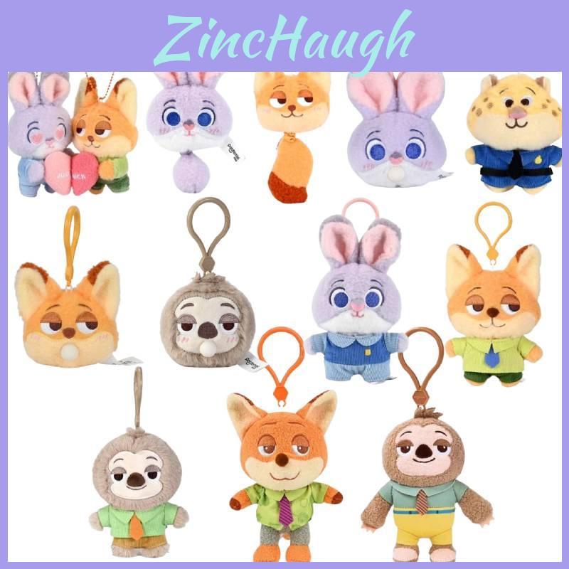 Rozkošná plyšová klíčenka Disney Zootopia Judy Hopps a Nick Wilde pro fanoušky