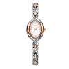 TIME100 Bracelet Watch with Citizen 30M Water Silver and Rose Gold Women's Japanese-Made Movement, Dual-Tone Design, Resistance,