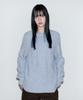 ROLAROLA Mohair Loose Fit Cable Knit Light Blue