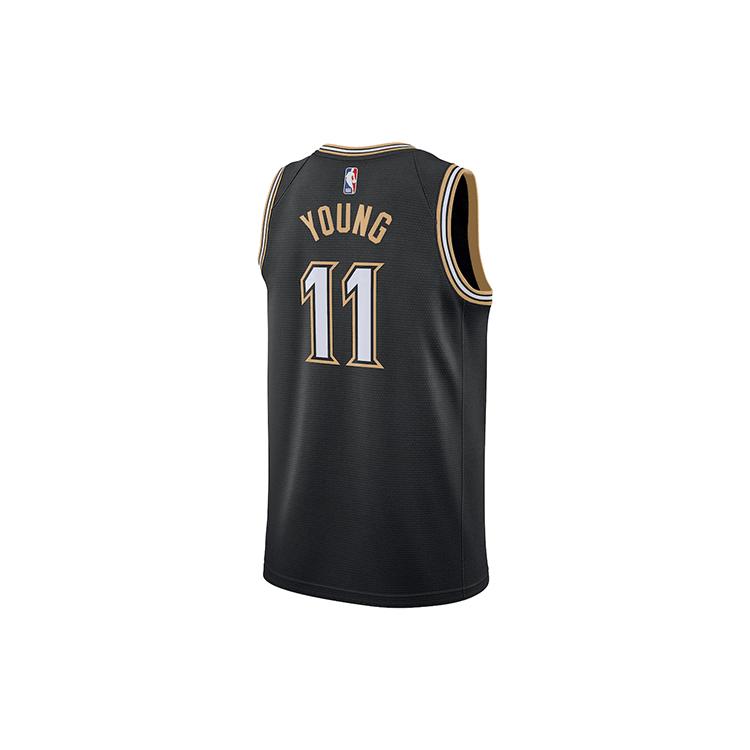 Nike Basketball Jerseys Men's Black Moderate Straight Fit CN1711-014