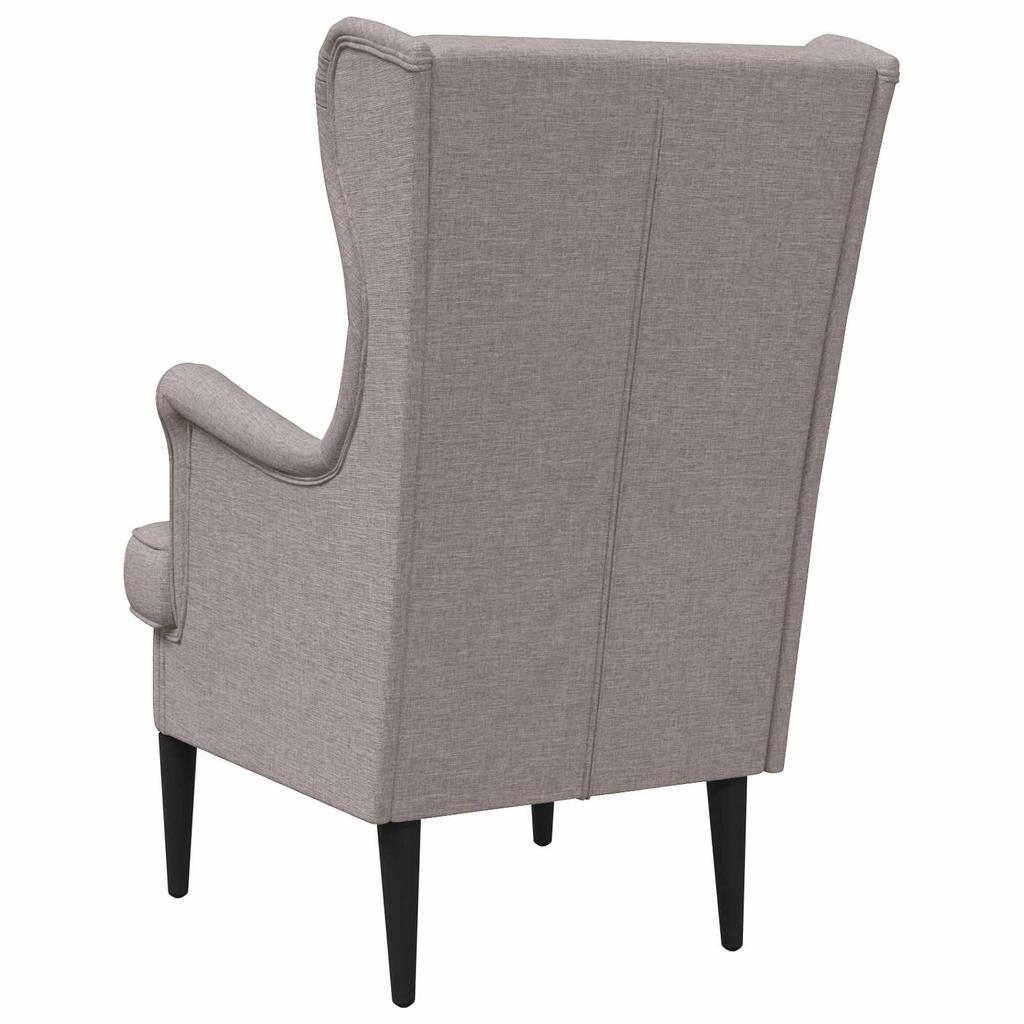 Armchair Taupe Fabric